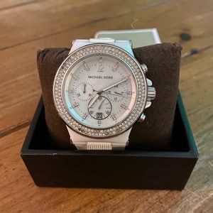 Michael Kors white watch